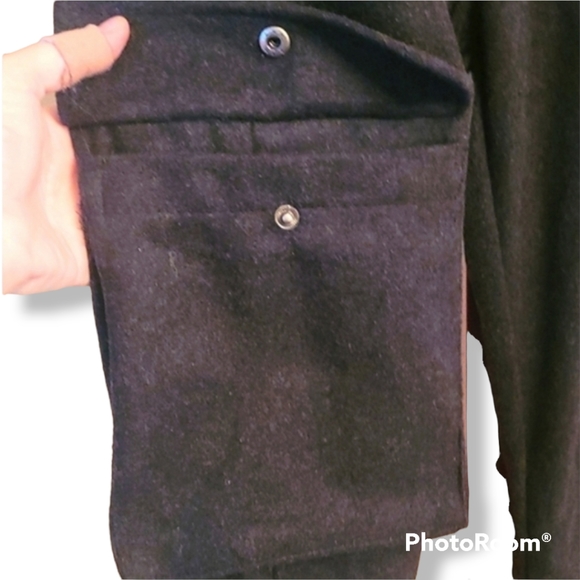 American Stitch Black Wool Blend Pants - Picture 5 of 11